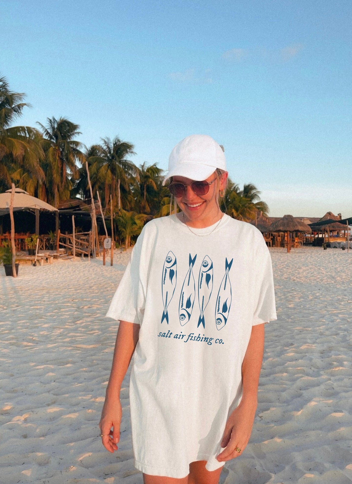 Salt Air Fishing Co. Comfort Colors Tee