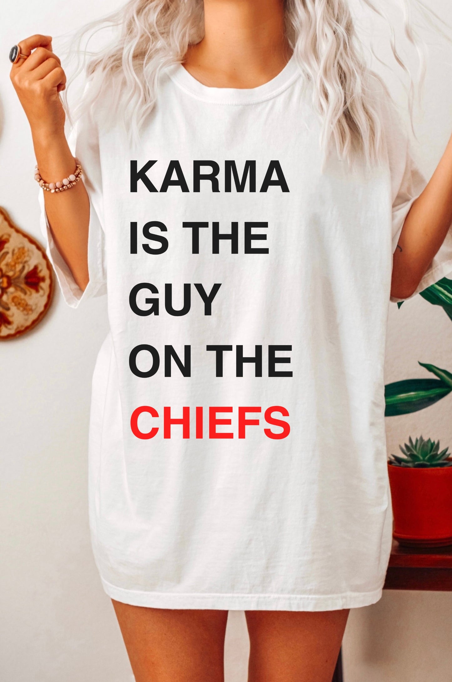 Karma Is Comfort Colors Tee