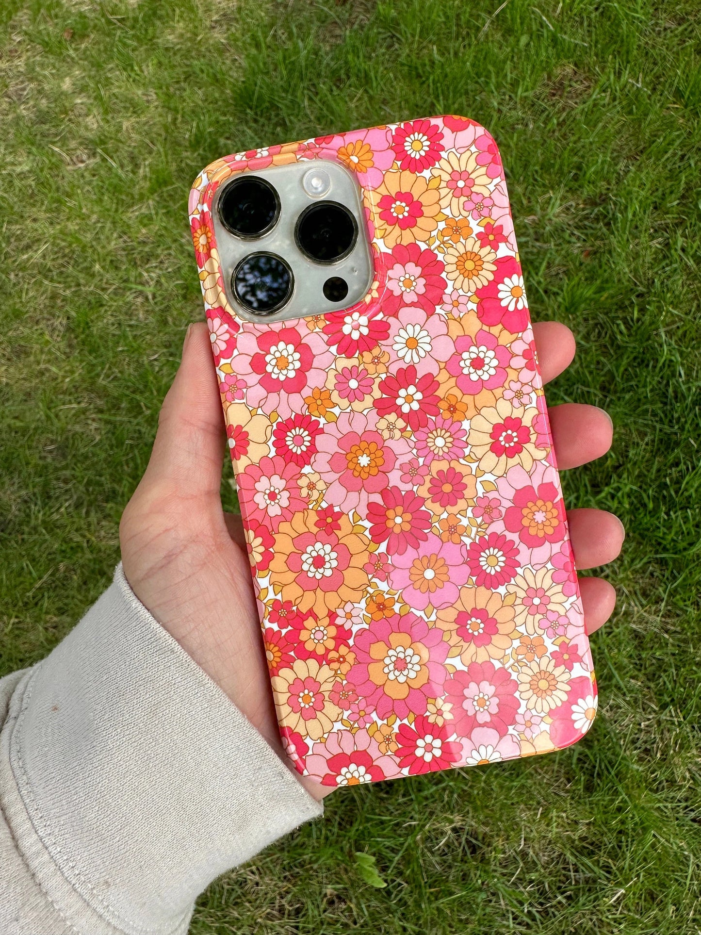 Retro Floral iPhone Case