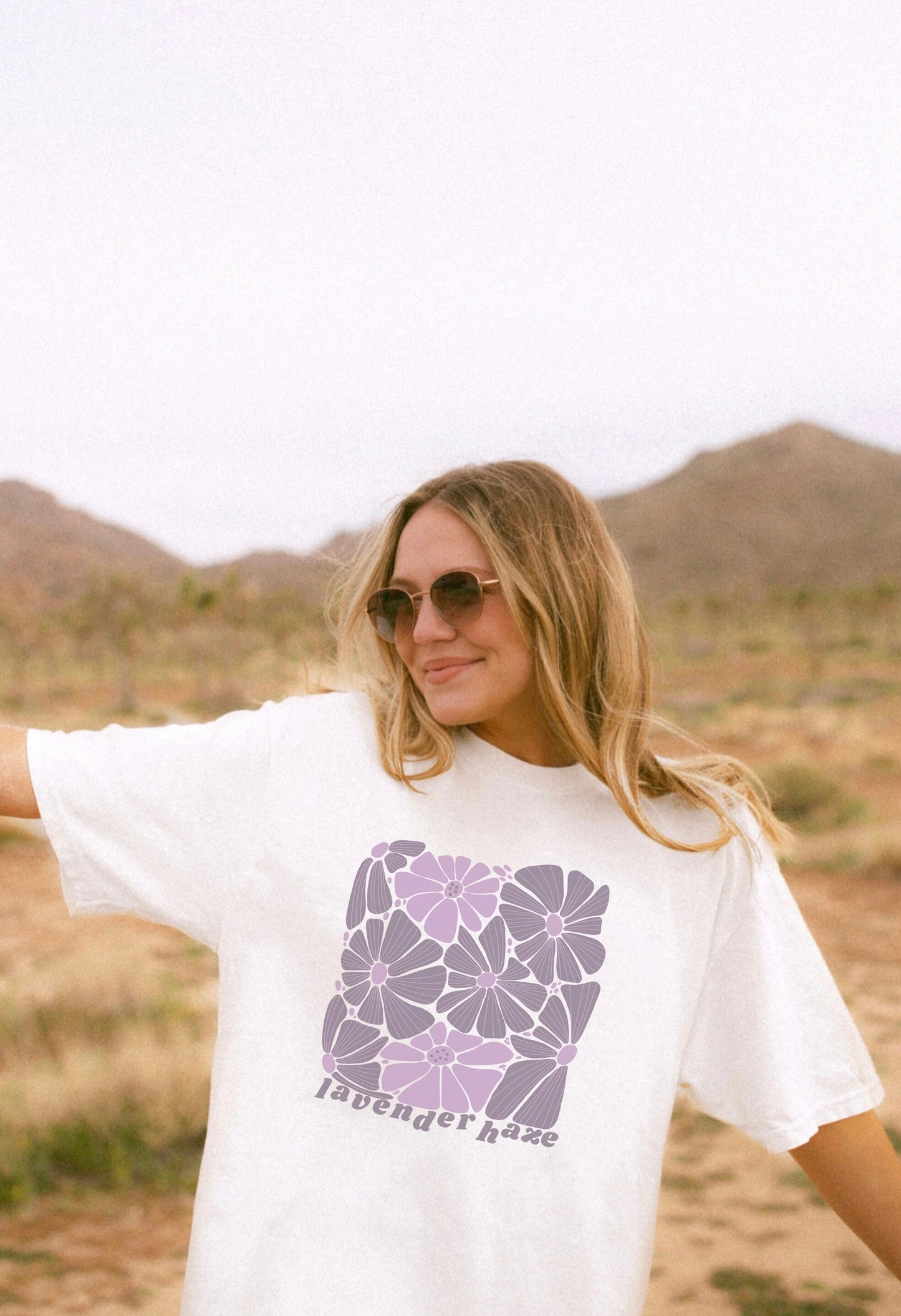 Lavender Haze Comfort Colors Tee