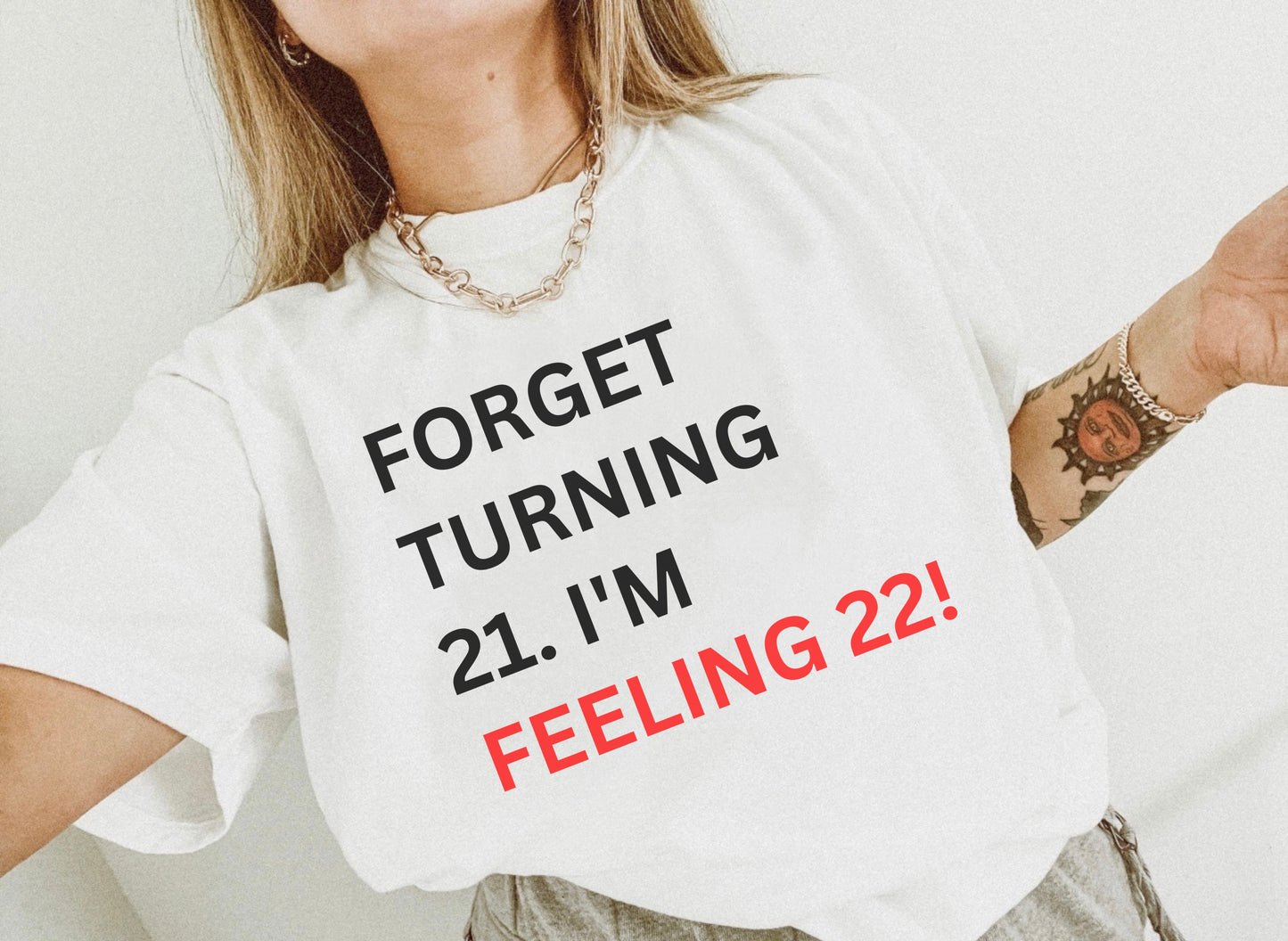Swiftie 22nd Birthday Comfort Colors Tee