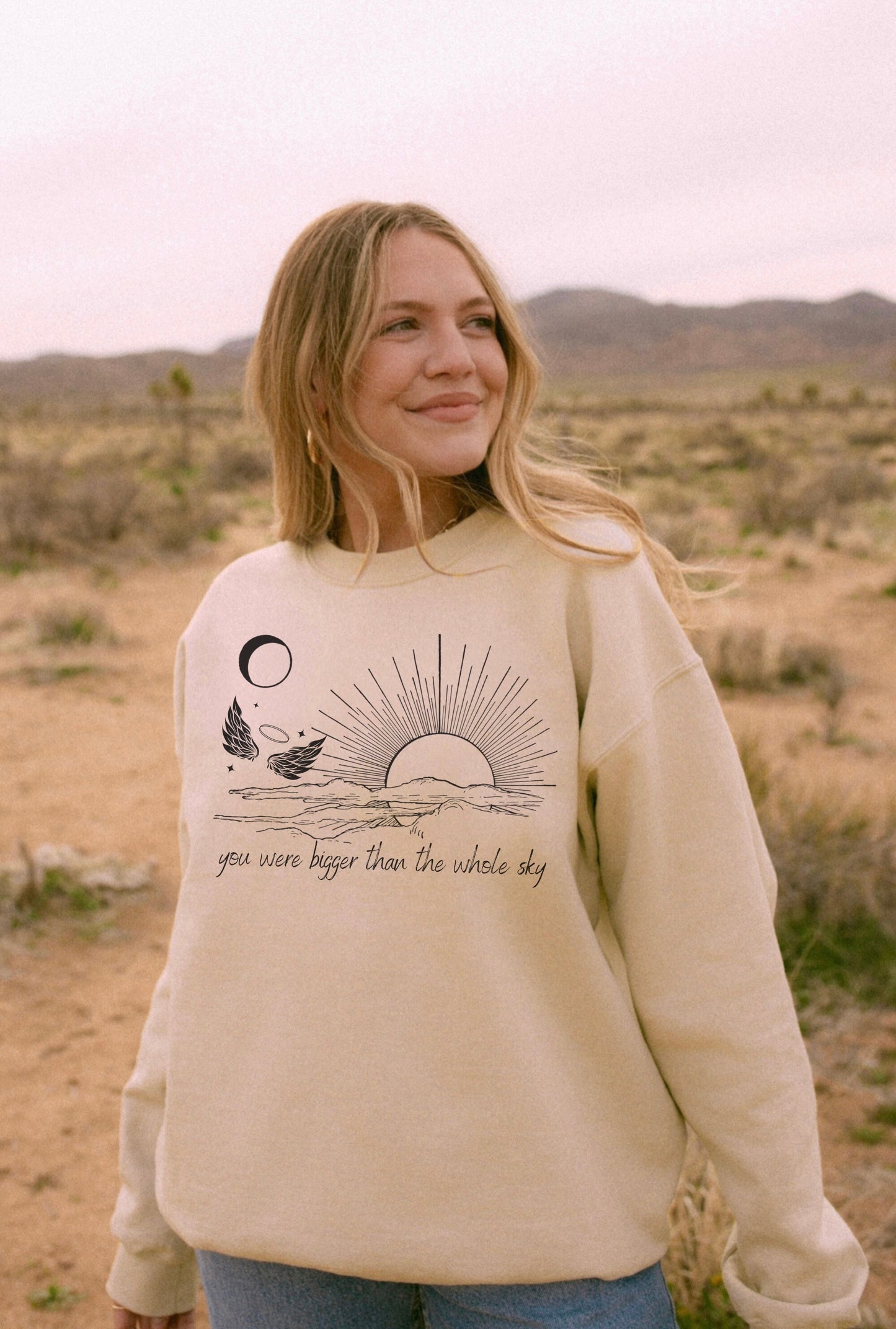 Bigger Than The Whole Sky Crewneck