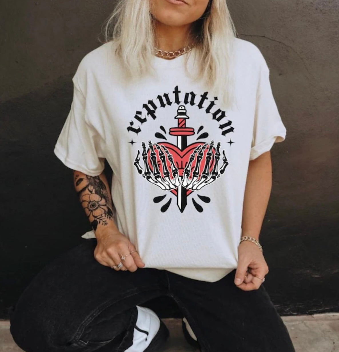 Grunge Reputation Comfort Colors Tee