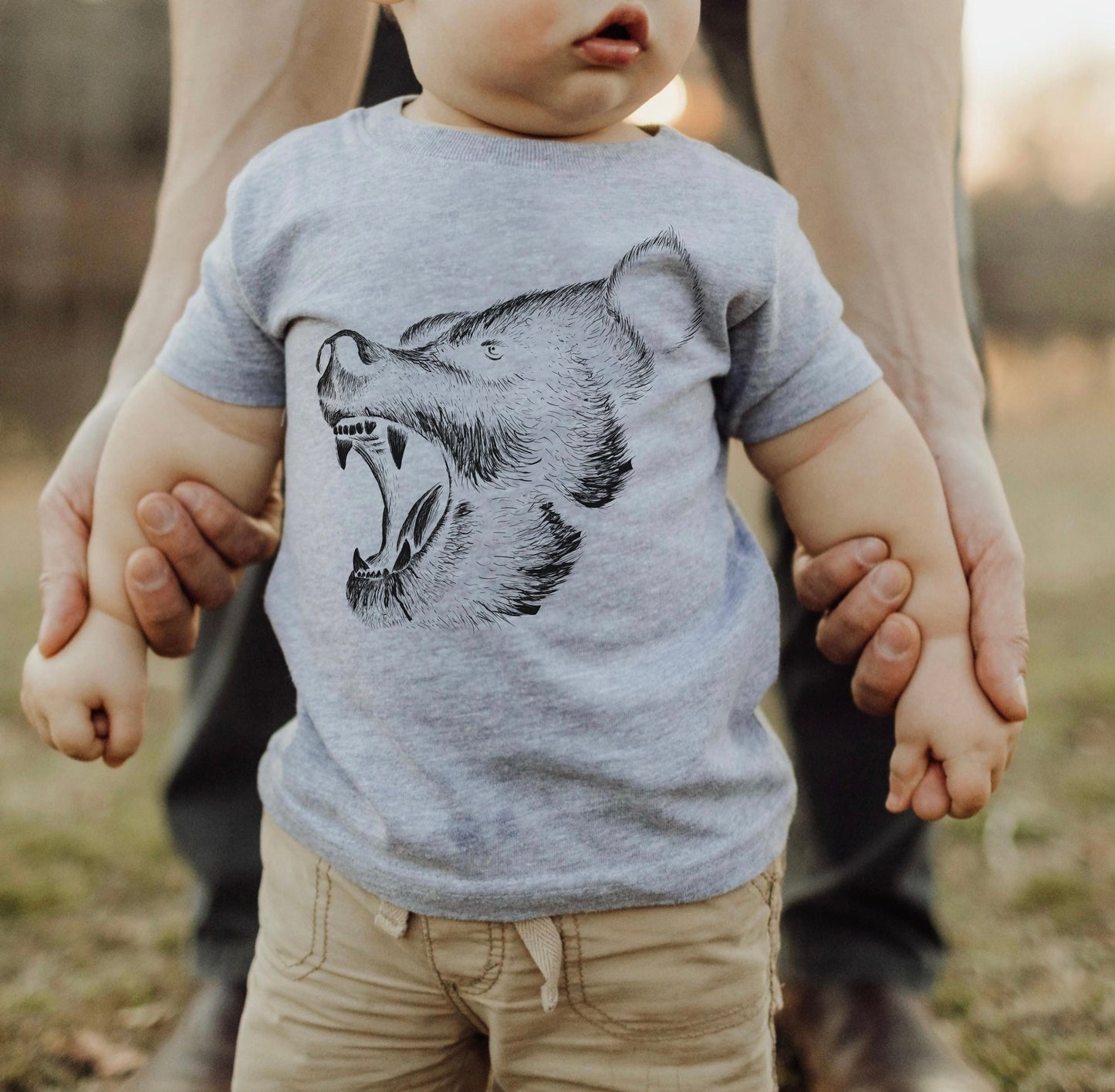 Baby Minimalist Bear Tee