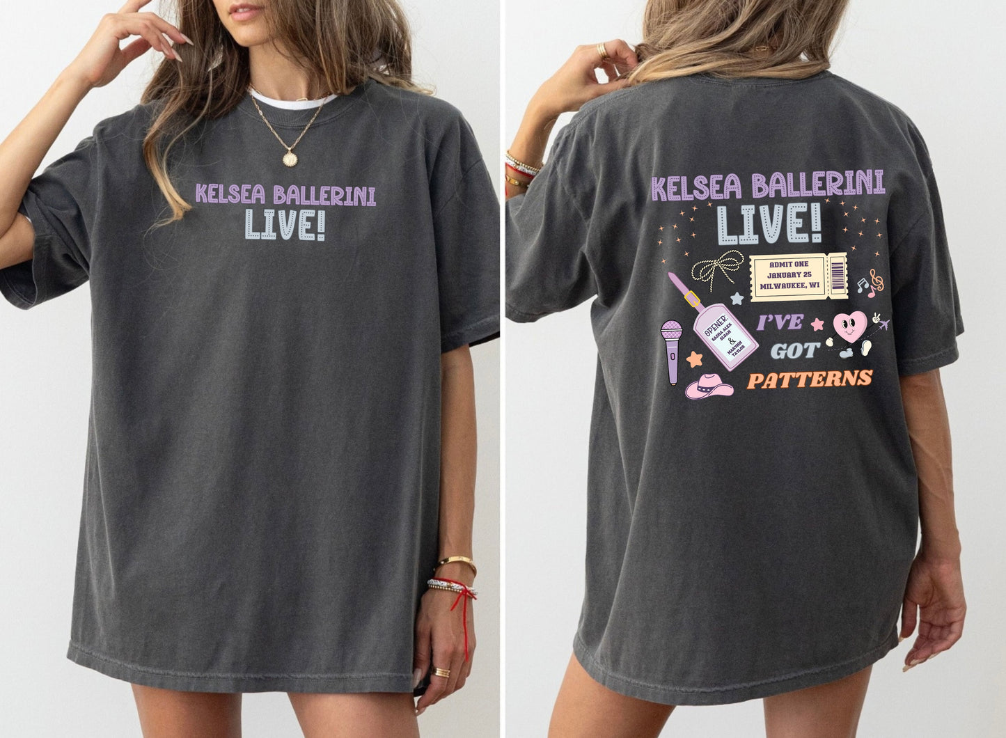 Patterns Tour Milwaukee Comfort Colors Tee