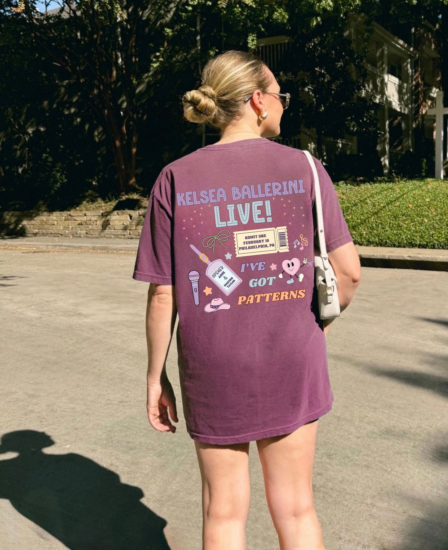 Patterns Tour Philadelphia Comfort Colors Tee