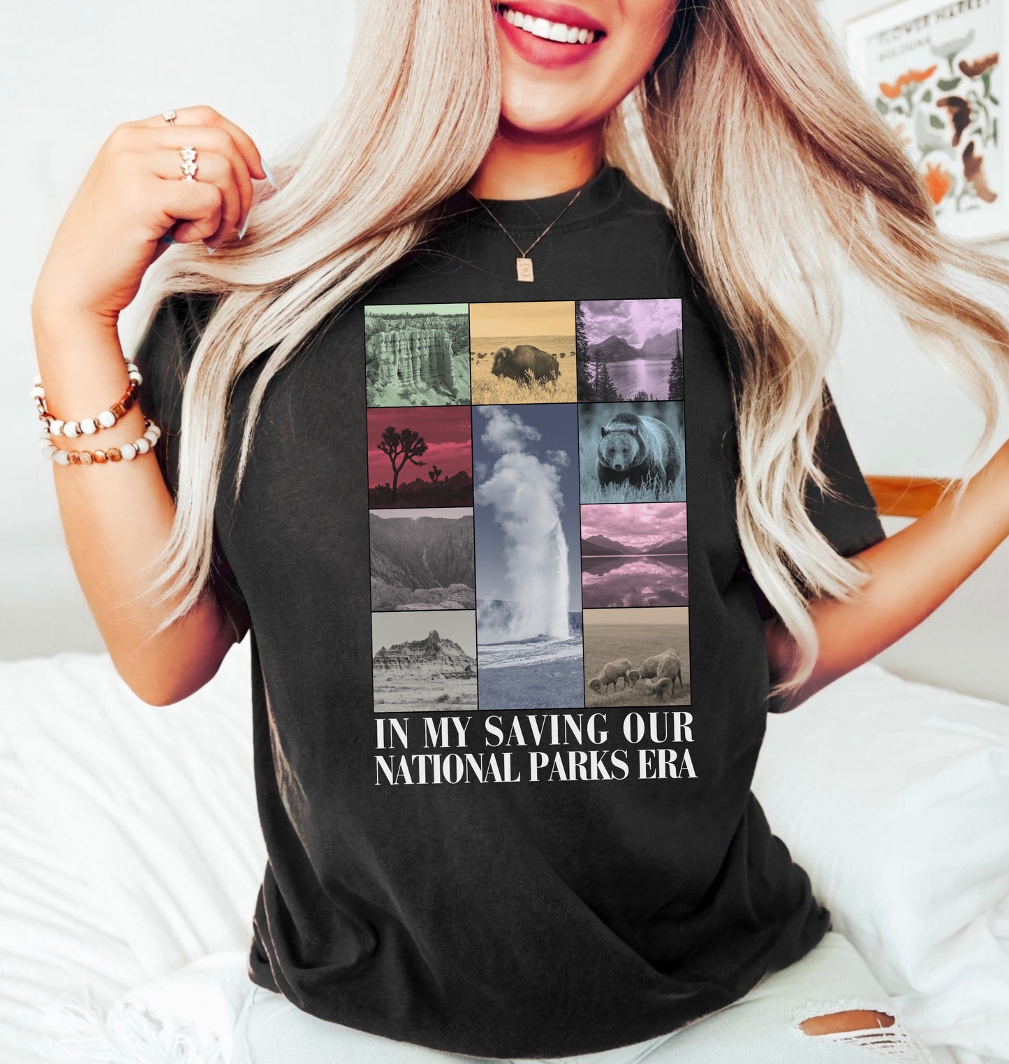 Saving Our National Parks Era Comfort Colors Tee