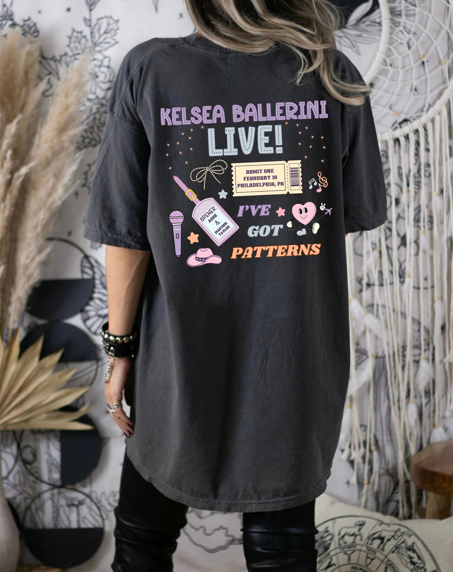 Patterns Tour Philadelphia Comfort Colors Tee