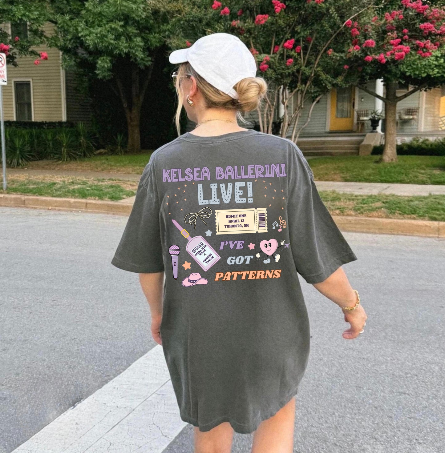 Patterns Tour Totonto Comfort Colors Tee