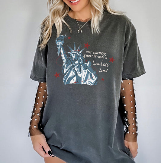 Lawless Land Comfort Colors Tee