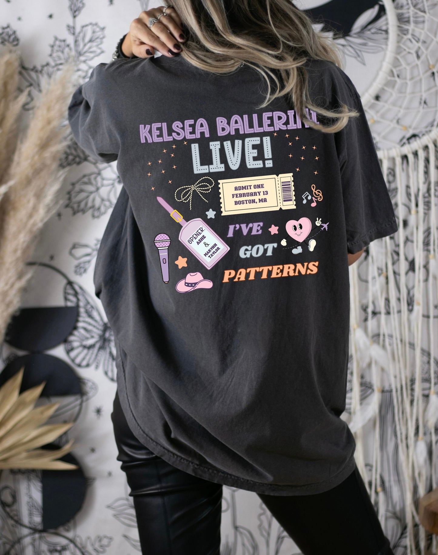 Patterns Tour Boston Comfort Colors Tee