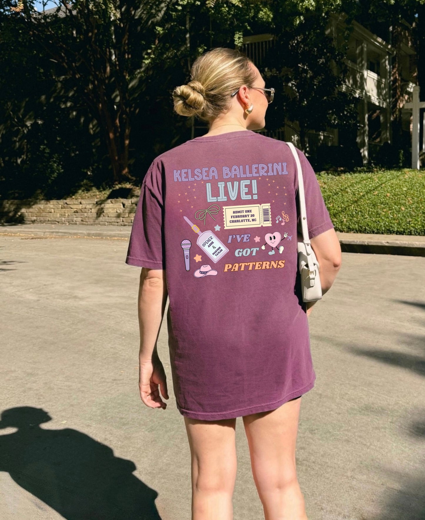 Patterns Tour Charlotte Comfort Colors Tee