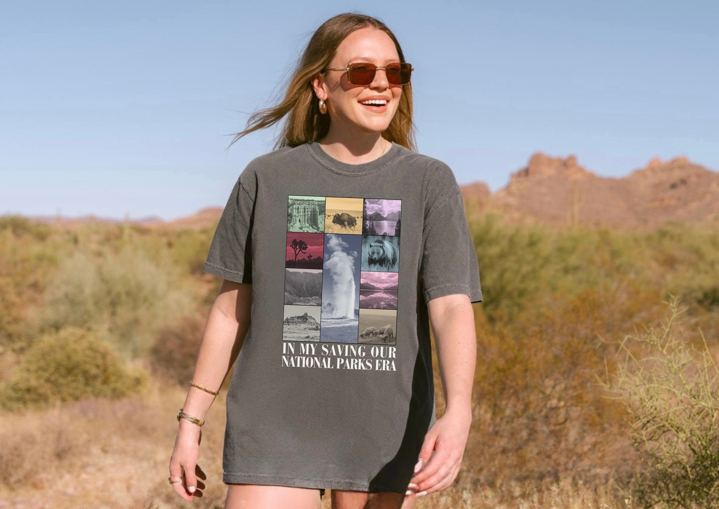 Saving Our National Parks Era Comfort Colors Tee