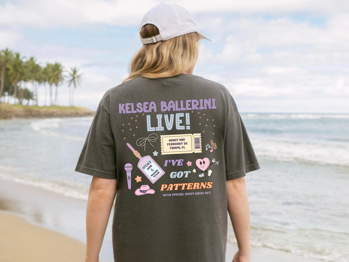 Patterns Tour Tampa Comfort Colors Tee