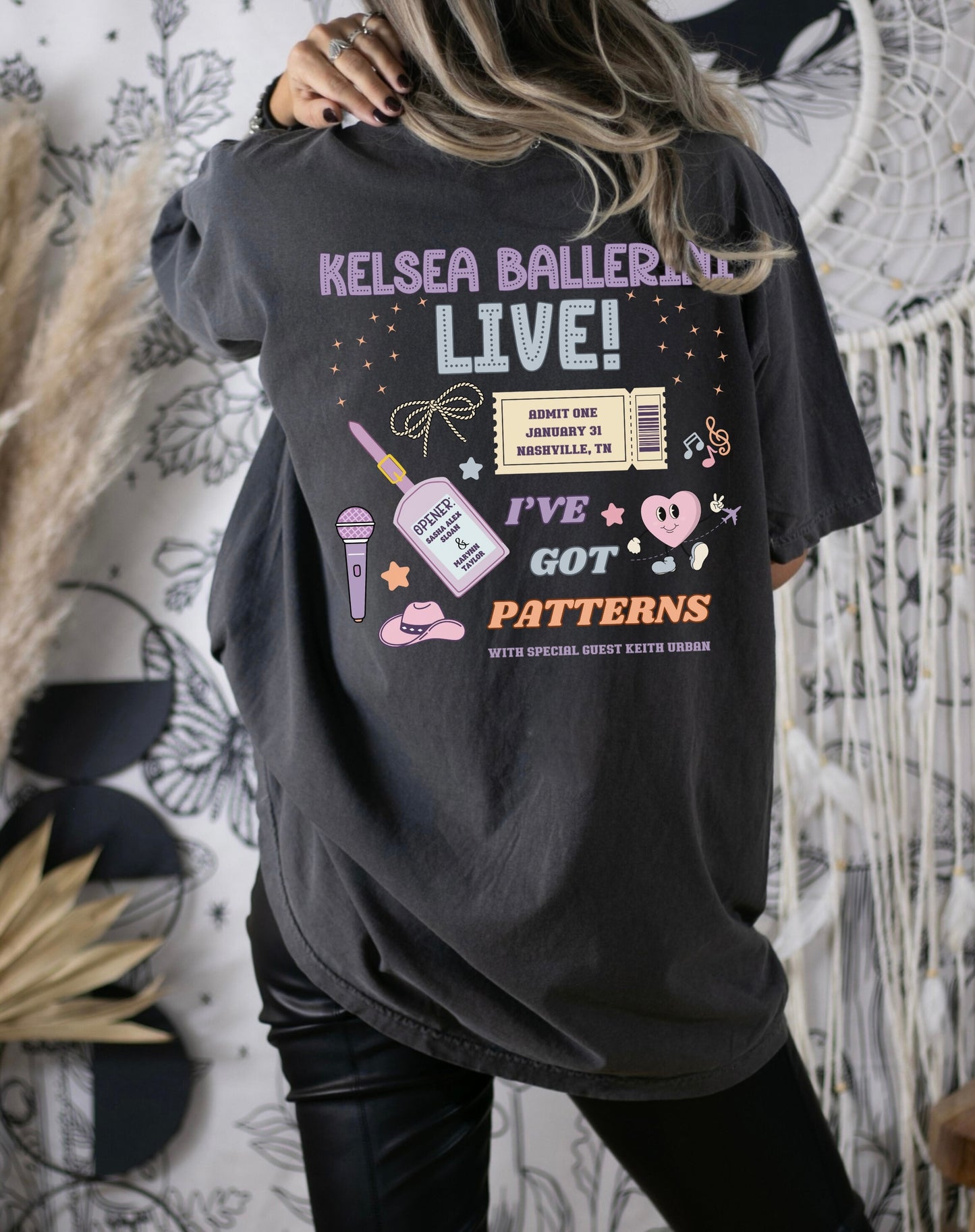 Patterns Tour Nashville Comfort Colors Tee