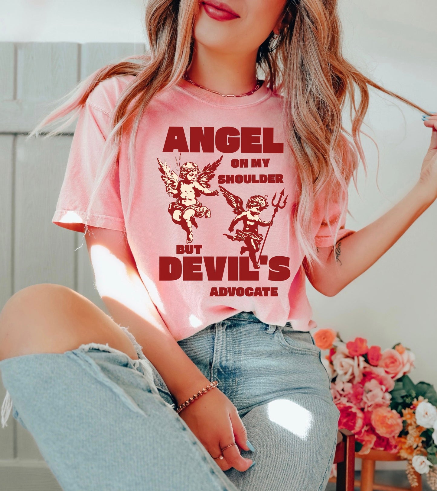 Devil’s Advocate Comfort Colors Tee