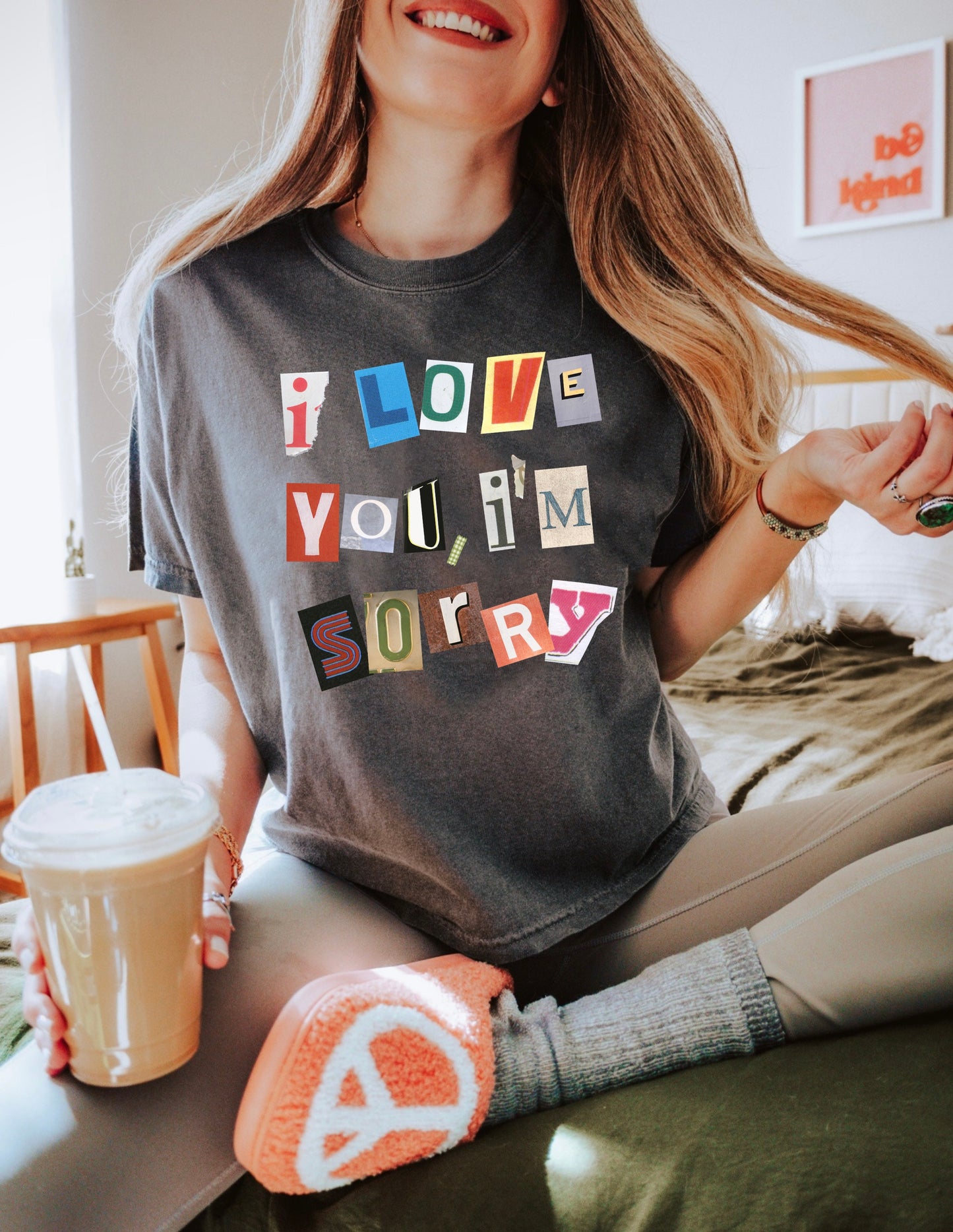 Love You I’m Sorry Scrapbook Comfort Colors Tee