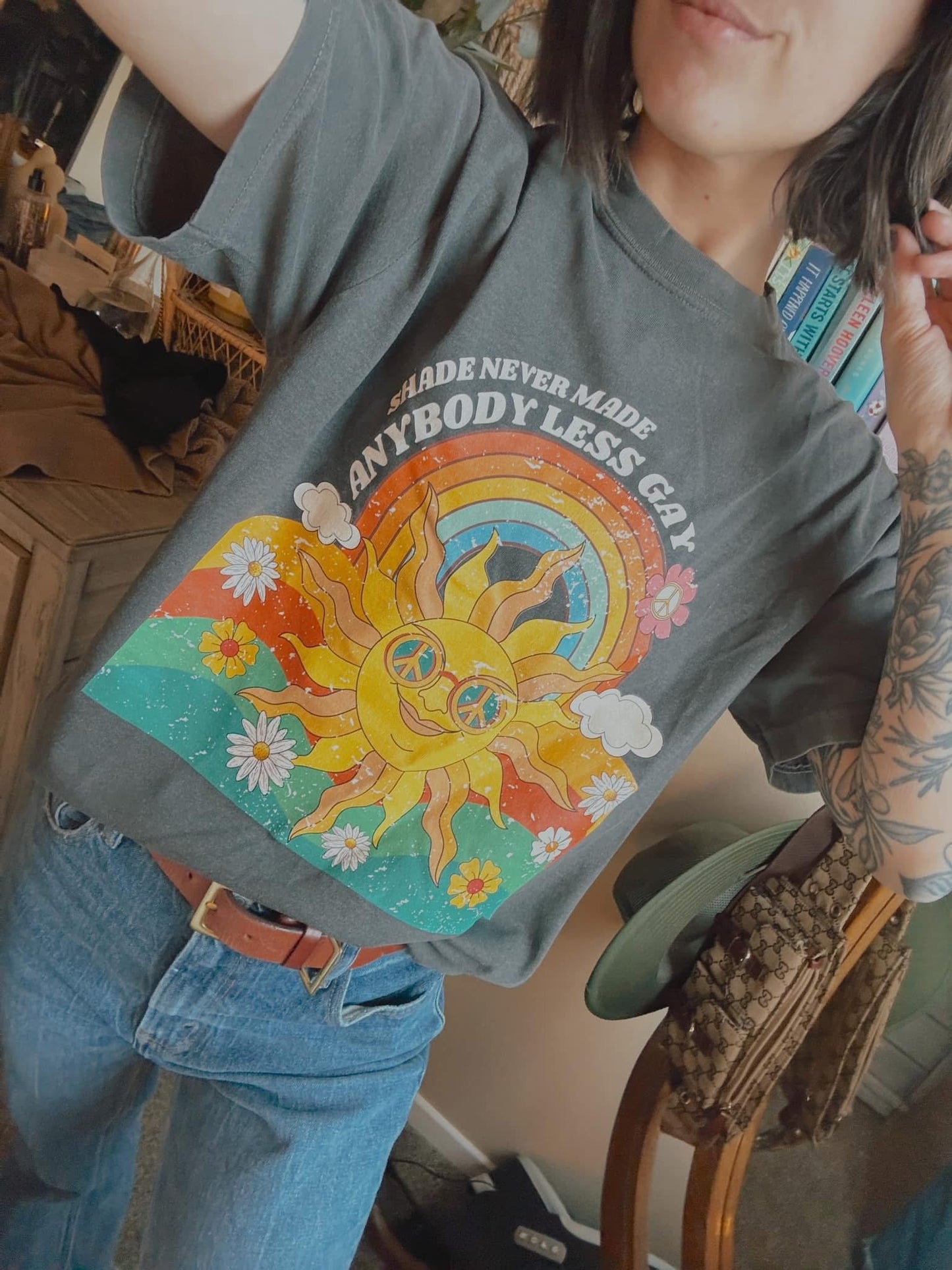 Shade Never Made Anybody Less Gay Comfort Colors Tee