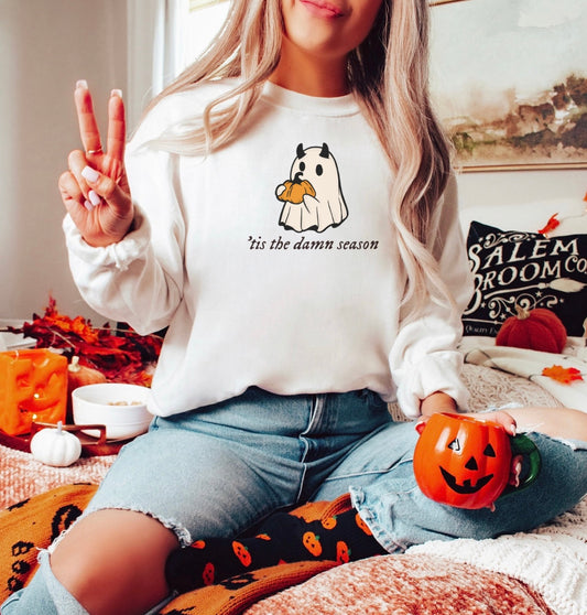 'Tis The Damn Season Halloween Sweatshirt