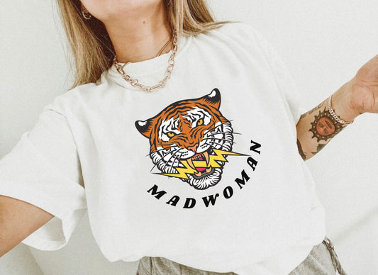 Mad Woman Comfort Colors Tee