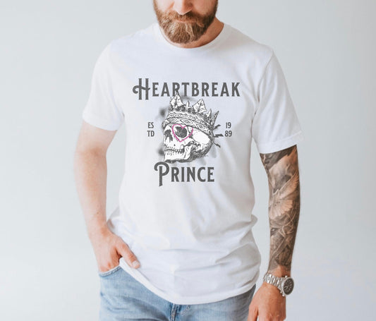 Heartbreak Prince Skull Tee
